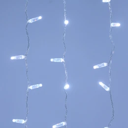 Фото #1 товара Светодиодная гирлянда Занавес ARD-CLASSIC-2000x3000-CLEAR-600LED-STD White (230V, 60W) (Ardecoled, IP65)