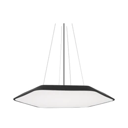 Фото #1 товара Светильник SP-TIARA-SLIM-HANG-H50-L800x720-75W Day4000 (BK, 160 deg, 230V) IP33 (Arlight, Металл)