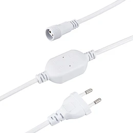 Фото #1 товара Шнур питания ARD-CLASSIC-1.5M White (230V, 8A) (Ardecoled, -)
