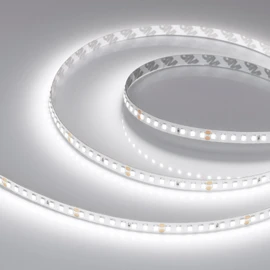 Фото #1 товара Светодиодная лента UL-A160-8mm 24V White6000 (12 W/m, IP20, 2835, 5m) (Arlight, 7 лет)