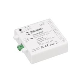 Фото #1 товара INTELLIGENT ARLIGHT Контроллер SMART-SENS-106-72-DIM-SUF (12-24V, 5A, 2.4G) (IARL, IP20 Пластик, 5 лет)