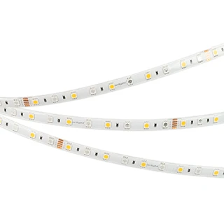 Фото #1 товара Светодиодная лента RTW-SE-B60-10mm 24V RGBW-Warm (14.4 W/m, IP65, 5m) (Arlight, Открытый)