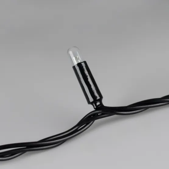 Фото #3 товара Светодиодная гирлянда Нить ARD-CLASSIC-10000-BLACK-100LED-FLASH Warm (230V, 7W) (Ardecoled, IP65)