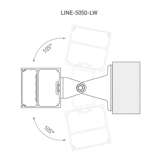 Фото #4 товара Профиль SL-LINE-5050-LW-3000 WHITE (Arlight, Алюминий)