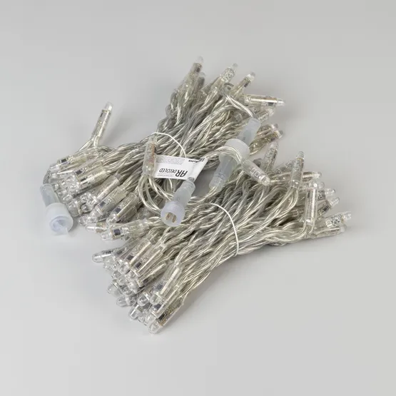 Фото #2 товара Светодиодная гирлянда ARD-STRING-CLASSIC-15000-CLEAR-100LED-LIVE RGB-SPI (12V, 53W) (Ardecoled, IP65)