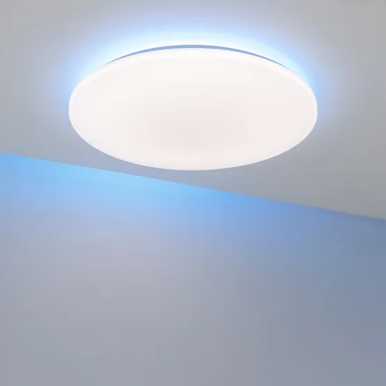 Фото #10 товара Светильник SP-FAVOR-R600-50W Day4000-MIX-RGB (WH, 100 deg, 230V, Tuya Zigbee) (Arlight, IP54 Пластик, 3 года)