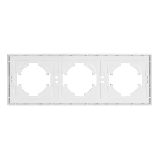 Фото #2 товара Рамка пластиковая FRM-TENDO-PL-3-WH (Arlight, -)