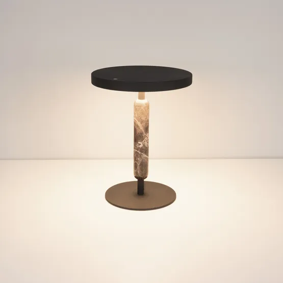 Фото #9 товара Светильник SP-ALYSS-TAB-R22.5x30-5W Warm3200-MIX (CF-BK, 110 deg, 230V) (Arlight, IP20, Мрамор, 5 лет)