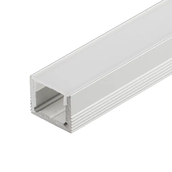 Фото #1 товара Профиль с экраном SL-SLIM-H13-2500 ANOD+OPAL (Arlight, Металл)