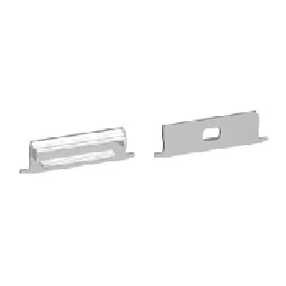 Фото товара Заглушка SL-LINIA40-F-H9 SILVER (Arlight, Пластик)