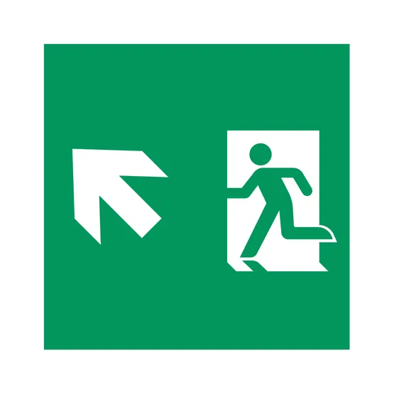 Фото товара Пиктограмма EMGP-MARK-MA-LUP (Человек, Вверх-Влево) (Arlight, Пластик)