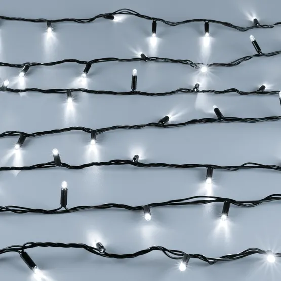 Фото #3 товара Светодиодная гирлянда Нить ARD-CLASSIC-10000-BLACK-100LED-STD White (230V, 7W) (Ardecoled, IP65)