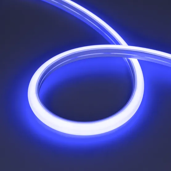 Фото #6 товара Светодиодная лента герметичная MOONLIGHT-TOP-G120-16x15mm 24V RGB (12 W/m, IP67, 5m, wire x2) (Arlight, Вывод боковой, 3 года)