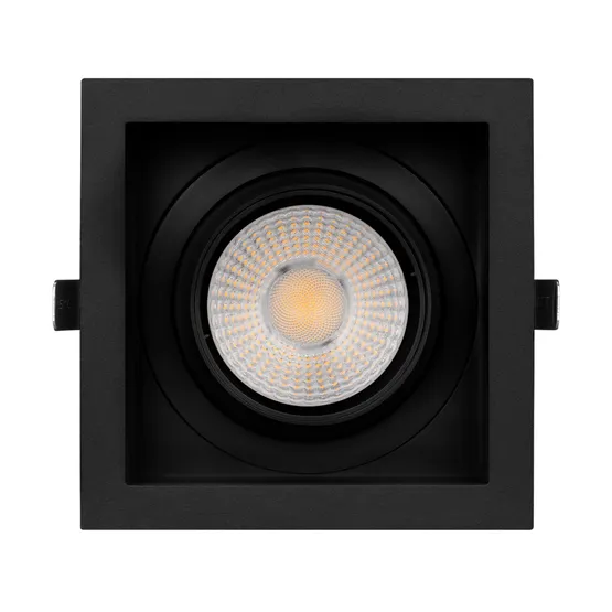 Фото #3 товара Светильник MS-VORTEX-BUILT-S140x140-30W Warm3000 (BK-BK, 50 deg, 230V) (Arlight, IP20 Металл, 5 лет)