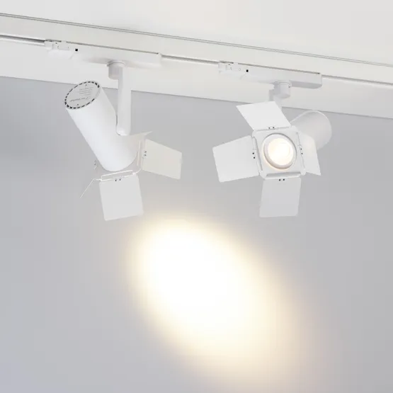 Фото #2 товара Шторки кашетирующие LGD-ARTIFACT-BARNDOOR-R65 (WH) (Arlight, Металл)