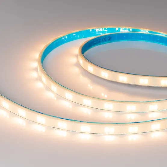 Фото #1 товара Светодиодная лента герметичная XRT-TPU-A80-12mm 24V Warm2700 (10 W/m, IP67, 5m) (Arlight, CRI>90)