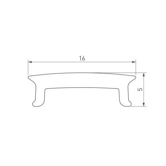 Фото #2 товара Экран W16-5000 BLACK SILICONE (Arlight, Силикон)