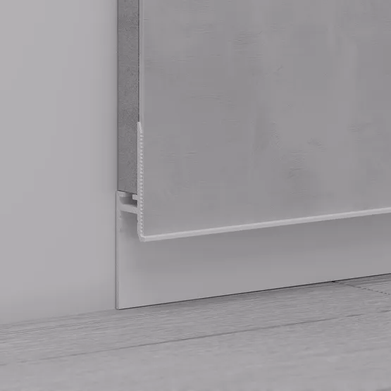 Фото #6 товара Профиль PLINTUS-FANTOM-H20-2000 WHITE (Arlight, Алюминий)