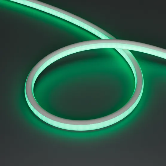Фото #2 товара Светодиодная лента герметичная SPI-WAVE-TOP-G200-18x15mm 24V RGB PX2 (26 W/m, IP54, 5m, wire x1) (Arlight, Вывод прямой, 3 года)