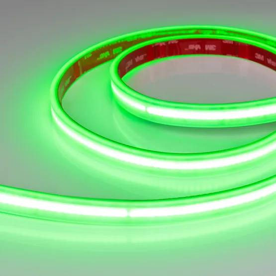 Фото #4 товара Светодиодная лента герметичная COB-PS-X1680-14mm 24V RGB (10 W/m, IP67, TWP100, 5m) (Arlight, -)