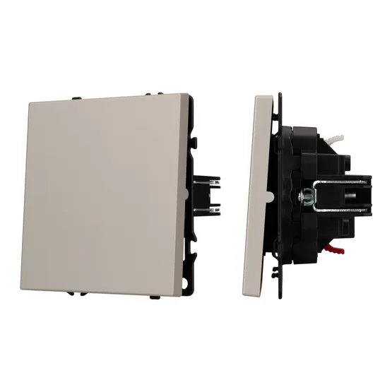 Фото #1 товара Механизм выключателя одноклавишный проходной SWT-NOBE-MKP1-SFPL-CA (230V, 10A) (Arlight, -)