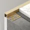 Минифото #5 товара Профиль окантовочный П-образный TECH-H10-W10-3000 ANOD BRASS (Arlight, Алюминий)