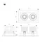 Минифото #2 товара Светильник MS-VORTEX-BUILT-S170x90-2x12W Warm3000 (BK-BK, 20 deg, 230V) (Arlight, IP20 Металл, 5 лет)