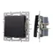 Минифото #1 товара Механизм выключателя одноклавишный проходной SWT-MKP1-PL-BK (250V, 16A) (Arlight, -)