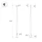 Минифото #2 товара Опора фланцевая OXOR-OK-D75-L5000 (SL) (Arlight, Сталь)