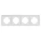 Минифото #2 товара Рамка стеклянная FRM-OMALI-SFGS-4-WH (Arlight, -)