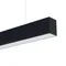 Минифото #1 товара Светильник SP-LINE-HANG-6085-L2000-74W Warm3000 (RAL9005, 120 deg, 230V) IP33 (Arlight, Металл)