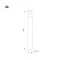 Минифото #5 товара Светильник LGD-LONDARI-BOLL-H900-12W Warm3000 (BK, 125 deg, 230V) (Arlight, IP65 Металл, 3 года)
