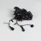 Минифото #2 товара Светодиодная гирлянда ARD-STRING-CLASSIC-10000-BLACK-100LED-FLASH WHITE (230V, 7W) (Ardecoled, IP65)
