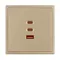 Минифото #3 товара Механизм розетки с быстрой USB зарядкой SCT-NOBE-MUACC-SFPL-FC-GD (65W, QC3) (Arlight, -)