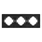 Минифото #3 товара Рамка пластиковая FRM-TENDO-SFPL-3-BK (Arlight, -)