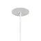 Минифото #2 товара Вывод провода питания для гипсокартонного потолка SPX-CAP-FDW-R64-C4 (Белый RAL9003) (Arlight, Металл)