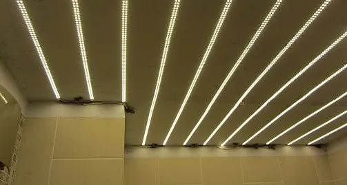 Светящийся потолок - засветка натяжного потолка и потолочных ниш